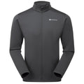 Midnight Grey Montane Men's Fury Lite Fleece Jacket Front