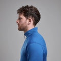 Neptune Blue Montane Men's Fury Lite Fleece Jacket Model 3