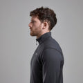 Midnight Grey Montane Men's Fury Lite Fleece Pull-On Model 3