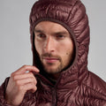 Dark Garnet Montane Men's Icarus Hooded Insulated Jacket Model 7