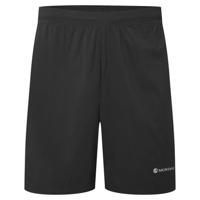 Black Montane Men's Jetstream 7" Trail Running Shorts Front