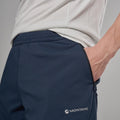 Eclipse Blue Montane Men's Khamsin Lite Softshell Pants Model 5 MKLPRECL