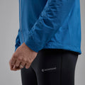 Electric Blue Montane Men's Minimus Lite Waterproof Jacket Model 4