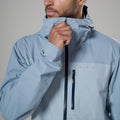 Frost Blue Montane Men's Minimus Lite Waterproof Jacket Model 4