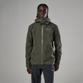 Moss Montane Men's Norste XT Waterproof Jacket Model Front