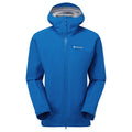 Neptune Blue Montane Men's Phase Waterproof Jacket Front