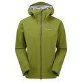 Alder Green Montane Men's Phase XT Waterproof Jacket Front