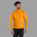 Nagami Orange Montane Men's Protium Lite Hooded Fleece Jacket Model Front