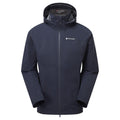 Eclipse Blue Montane Men's Phase Pro Shell Waterproof Jacket Front