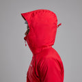 Adrenaline Red Montane Men's Phase XPD Waterproof Jacket Model 3