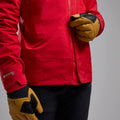 Adrenaline Red Montane Men's Phase XPD Waterproof Jacket Model 4