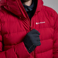 Acer Red Montane Men's Resolve XT Hooded Down Jacket Model 3