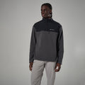 Midnight Grey Montane Men's Roco Fleece Pull On Model Front
