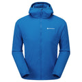 Neptune Blue Montane Men's Sirocco Hooded Insulated Jacket Front