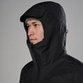 Black Montane Men's Spirit Long Insulated Waterproof Jacket Model 6 MSLIJBLA