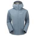 Stone Blue Montane Men's Spirit Waterproof Jacket Front