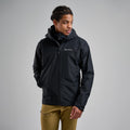 Black Montane Men's Spirit Waterproof Jacket Model 3