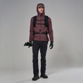 Dark Garnet Montane Men's Sirocco XT Hooded Insulated Jacket Model 3 MSXTHDGA