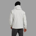 Powder Montane Men's Tenacity Hooded Softshell Jacket Model Back