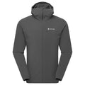 Midnight Grey Montane Men's Tenacity Nano Hooded Softshell Jacket Front