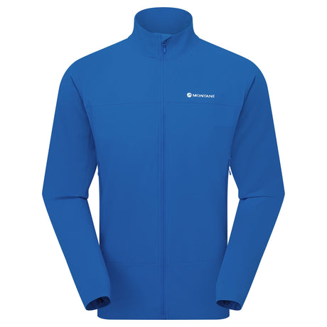 Neptune Blue Montane Men's Tenacity Nano Softshell Jacket Front