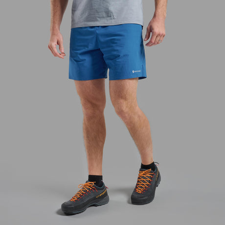 Neptune Blue Montane Men's Volantis 7" Shorts Front