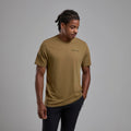 Olive Montane Men's Wear Repair T-Shirt Front