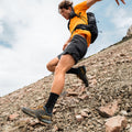 Midnight Grey Montane Men's Volantis 7" Shorts Campaign Image