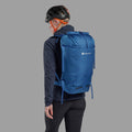 Neptune Blue Montane Valen 30L Backpack Model Front