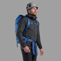 Neptune Blue Montane Valen 40+5L Backpack Model 4