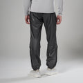 Midnight Grey Montane Minimus Nano Waterproof Pants Model Back UMINPMNG