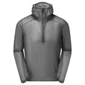 Midnight Grey Montane Minimus Nano Waterproof Pull On Front