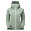 Pale Sage Montane Women's Phase Lite Waterproof Jacket Front