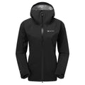 Black Montane Women's Phase XT Waterproof Jacket Front