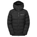 Black Montane Women's Resolve XT Hooded Down Jacket Front