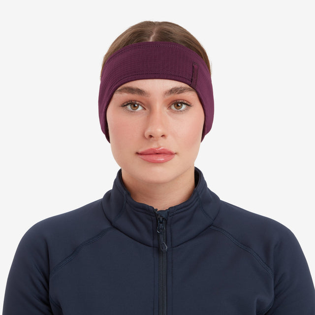 Montane Protium Fleece Headband - Saskatoon Berry