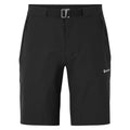 Black Montane Men's Dynamic Lite Shorts Front