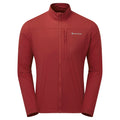 Acer Red Montane Men's Featherlite Windproof Jacket Front