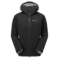 Black Montane Men's Phase XT Waterproof Jacket Front