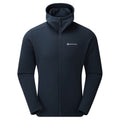 Eclipse Blue Montane Men's Protium XT Hooded Fleece Jacket Front