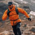 Flame Orange Montane Men's Phase Lite Waterproof Jacket Campaign Image 3